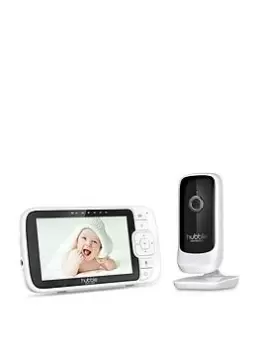 Image of Hubble Nursery Premium 5'' Video Baby Monitor, White