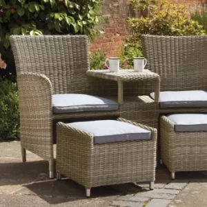 Image of Wentwoth 2 Seater Bistro Set Natural