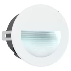 Image of Netlighting Aracena LED Outdoor Recessed Wall Light White, Black IP65 - EG99577