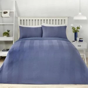 Image of Waffle Stripe Duvet Set