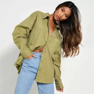 Image of I Saw It First Ultimate Oversized Shirt - Green