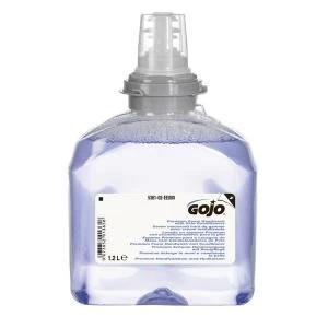 Image of Gojo N06250 Premium 1.2L Foam Soap Hand Wash Refill Pack of 2 for TFX