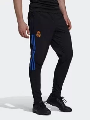 Image of adidas Real Madrid Tiro Presentation Tracksuit Bottoms, Black, Size 2XL, Men