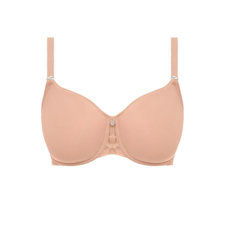 Image of Fantasie Womens Reflect Moulded Spacer Bra in Nude Size: 36G Nude Female 36G