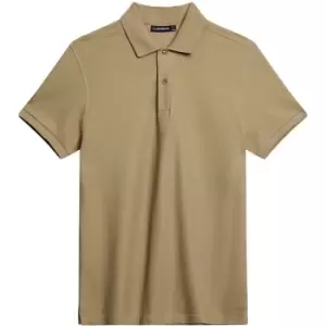 Image of J Lindeberg Troy Polo Shirt - Brown