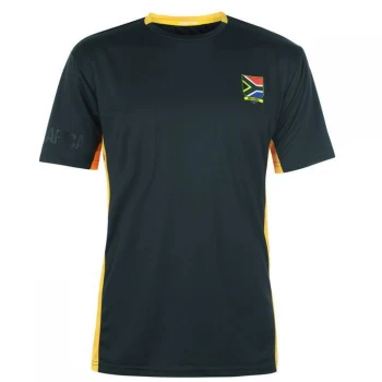 Image of Rugby World Cup Poly T Shirt Mens - South Africa