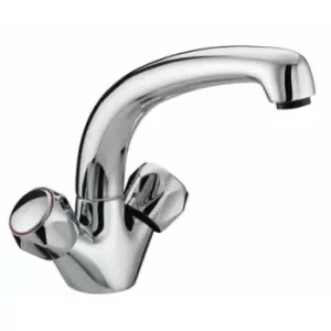 Image of Bristan Value Club Kitchen Monobloc Sink Mixer Tap 167 X 202mm Chrome Vac Snk C Mt