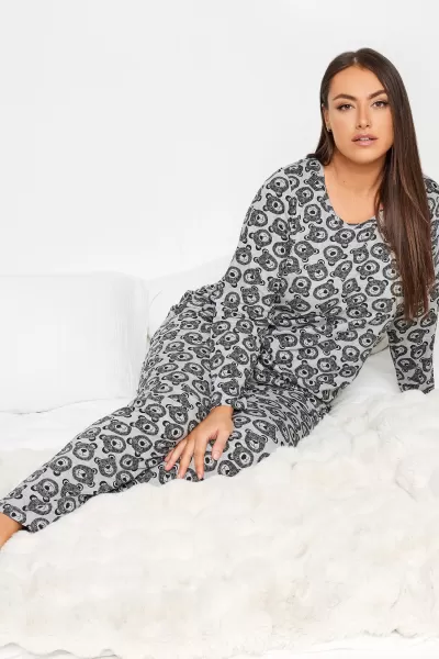 Image of Printed Tapered Pyjama Set