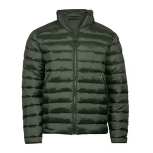 Image of Tee Jays Unisex Adult Lite Recycled Padded Jacket (S) (Deep Green)