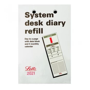 Image of Letts System Desk Refill 2021 21-TSDR