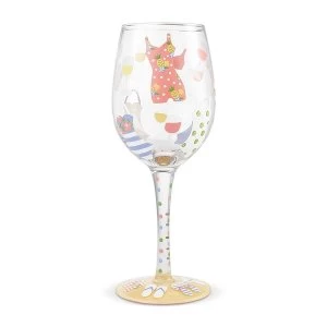 Image of Cabana Cutie Wine Glass