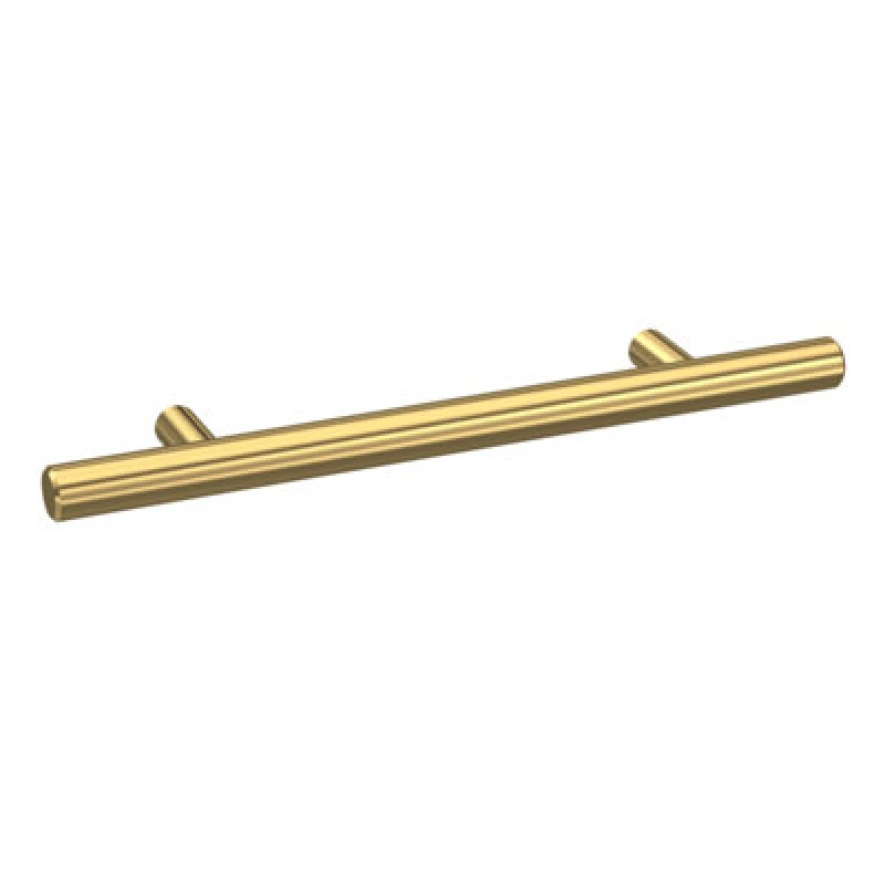 Image of Balterley Bar Handle 156mm 96mm Centres Brushed Brass Bronze