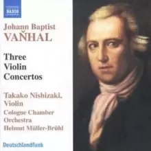 Image of Three Violin Concertos (Muller-bruhl, Cologne Co, Nishizaki)