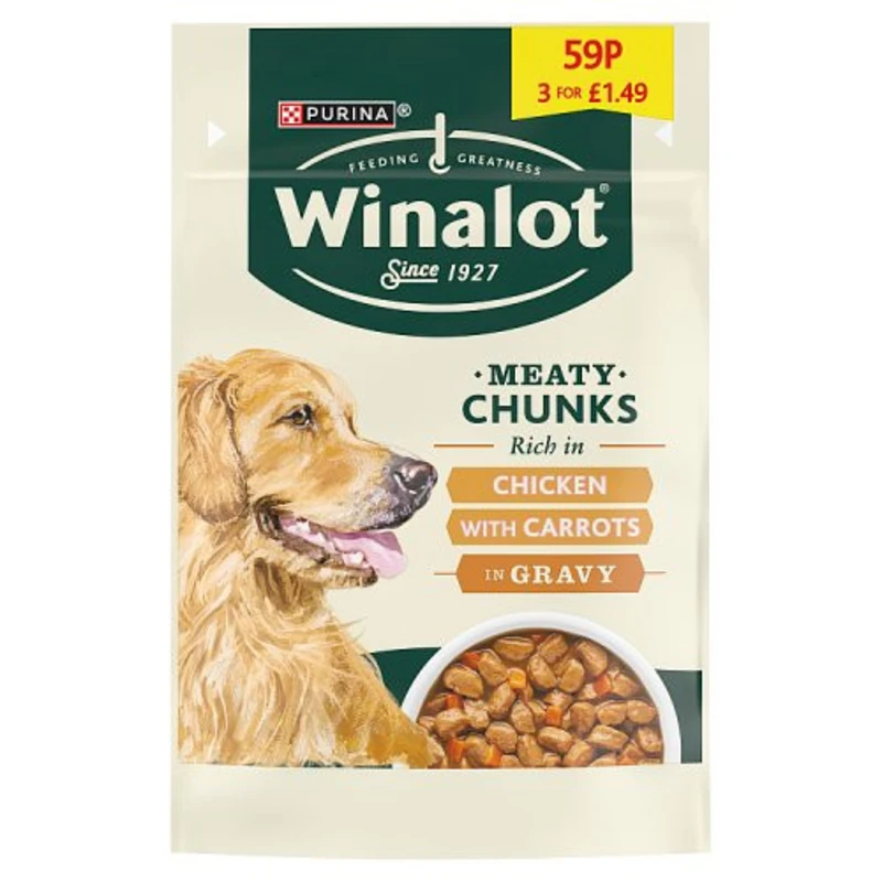 Image of Winalot Sunday Dinner Mixed In Gravy Wet Dog Food 110308807