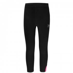 Image of Karrimor Run Capri Tights Girls - Black/Pink