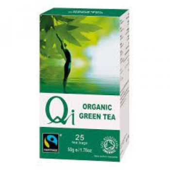 Image of Qi Organic Green Tea Fair Trade - 25bags