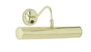 Image of Turner 2 Light Picture Wall LightBrass, E14