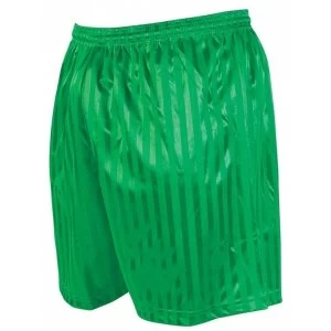 Image of Precision Striped Continental Football Shorts 34-36" Green