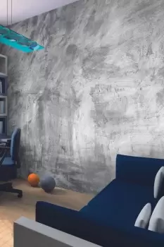 Image of Concrete Grey Matt Smooth Paste the Wall Mural 300cm wide x 240cm high