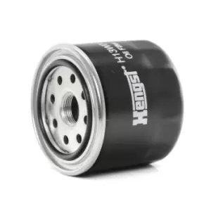 Image of HENGST FILTER Oil filter H13W01 Engine oil filter OPEL,FORD,HYUNDAI,Campo (TF0, TF1),Monterey A (M92),Monterey B (M98)
