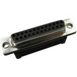 Image of D SUB receptacles 180 Number of pins 9 Cut Clip Provertha