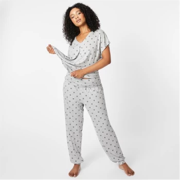 Image of Biba Twist PJ Top Ladies - Grey