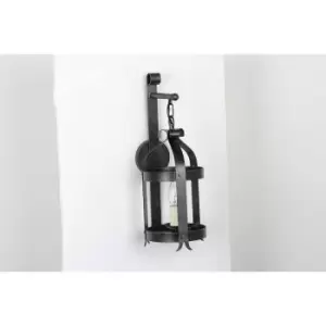 Image of Villa Black wall light 1 bulb 45cm