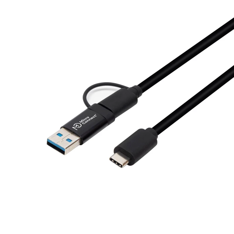 Image of Microconnect USB3.1CCA1 USB cable USB 3.2 Gen 1 (3.1 Gen 1) 1m USB C