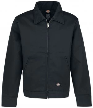 Image of Dickies Lined Eisenhower Jacket Between-seasons Jacket black