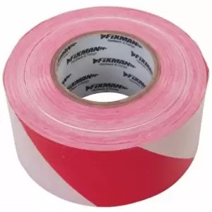 Image of Fixman - Barrier Tape - 70mm x 500m Red/White