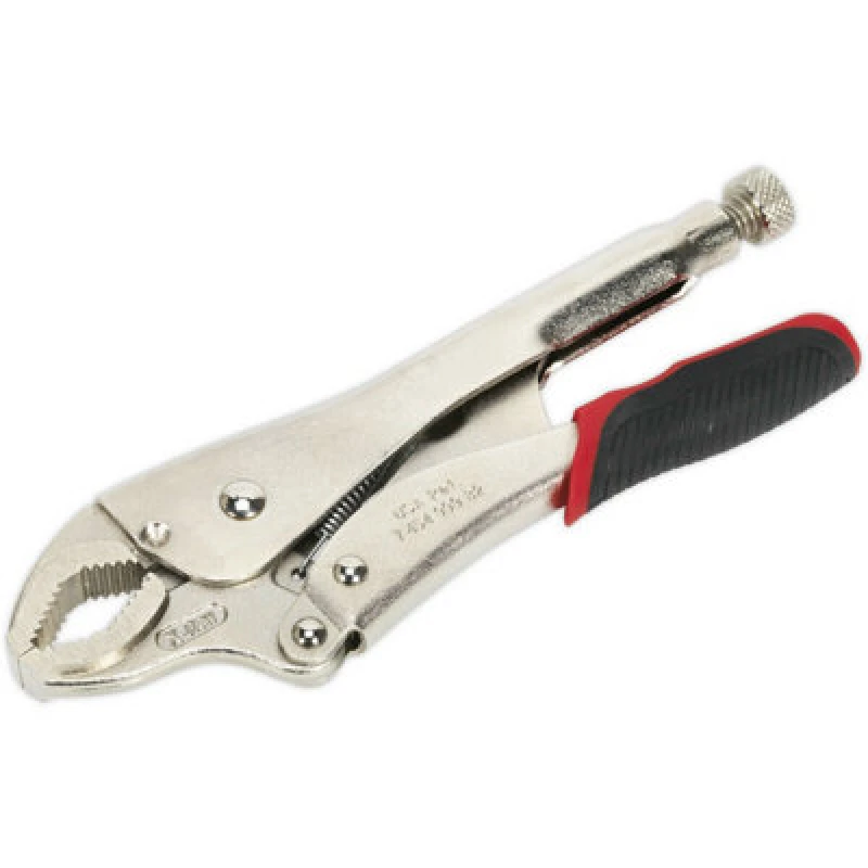 Image of Loops 220mm Quick Release Locking Pliers - 45mm Jaw Capacity - Hardened Teeth Multi