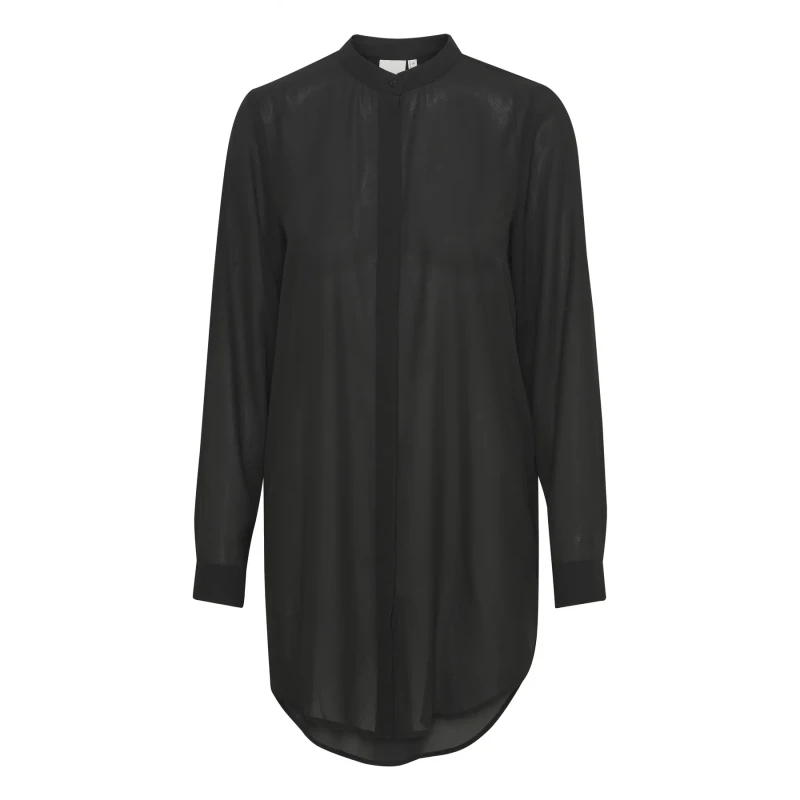 Image of Ichi Long blouse For Her Ichi Cellani SH2 Noir Female 42