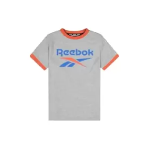 Image of Reebok Logo T-Shirt Boys - Grey