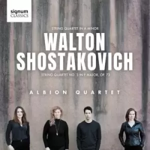 Image of Walton String Quartet in a Minor/ by William Walton CD Album