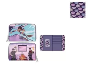 Image of Loungefly Legend Of Korra Team Korra Zip Around Wallet