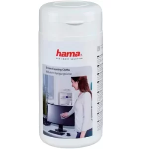 Image of Hama Screen Cleaning Cloths 100 pcs in Dispenser Tub