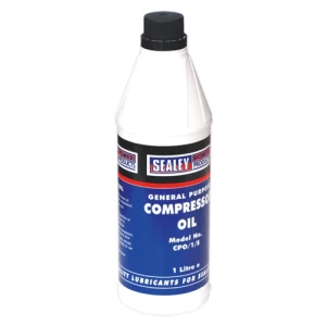 Image of Sealey Compressor Oil 1L (2019 Model)