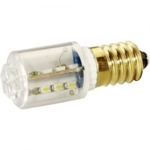 Image of LED bulb E14 Green 24 Vdc 24 V AC 13400mlm Signal Construct MBRE140874