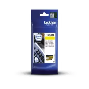 Image of Brother LC3259XLYP toner cartridge Original Yellow