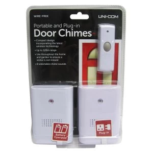 Image of Uni-Com Portable and Plug-In Door Chimes