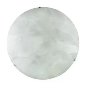 Image of Fan Europe CANOVA LED Decorative Flush White 2800lm with Remote Control CCT 45cm