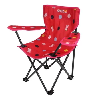 Image of Regatta Peppa Pig Camping Chair - Peppa Polka
