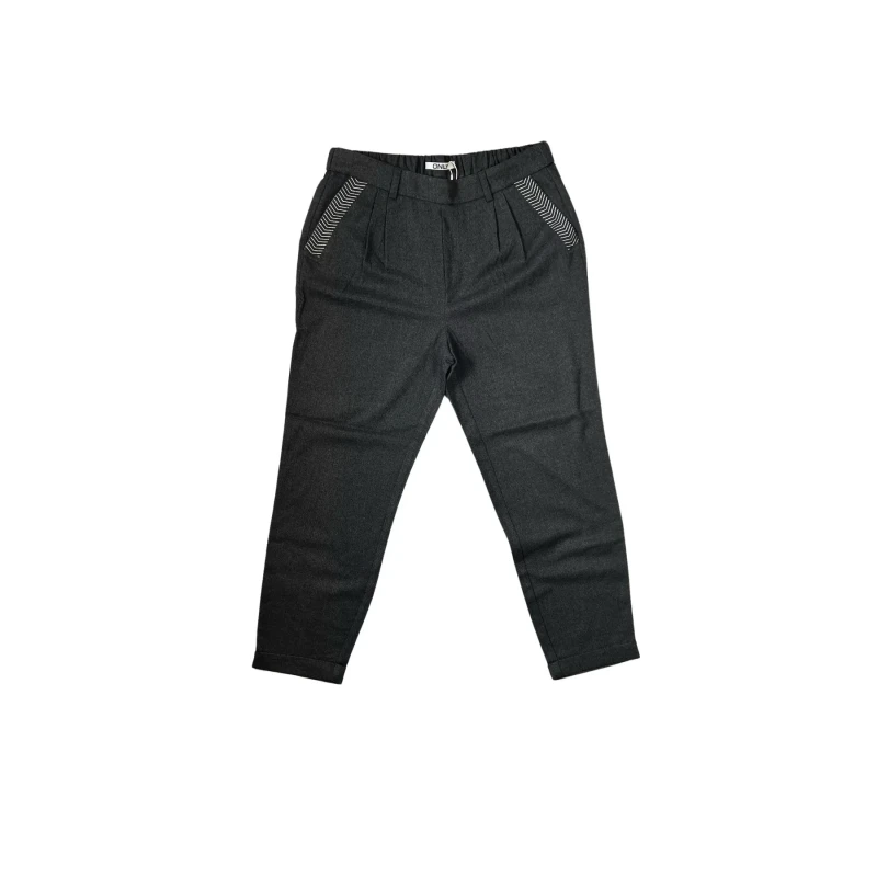 Image of Only Womens Trousers Only Onlnicola Em Loose Gris Female M