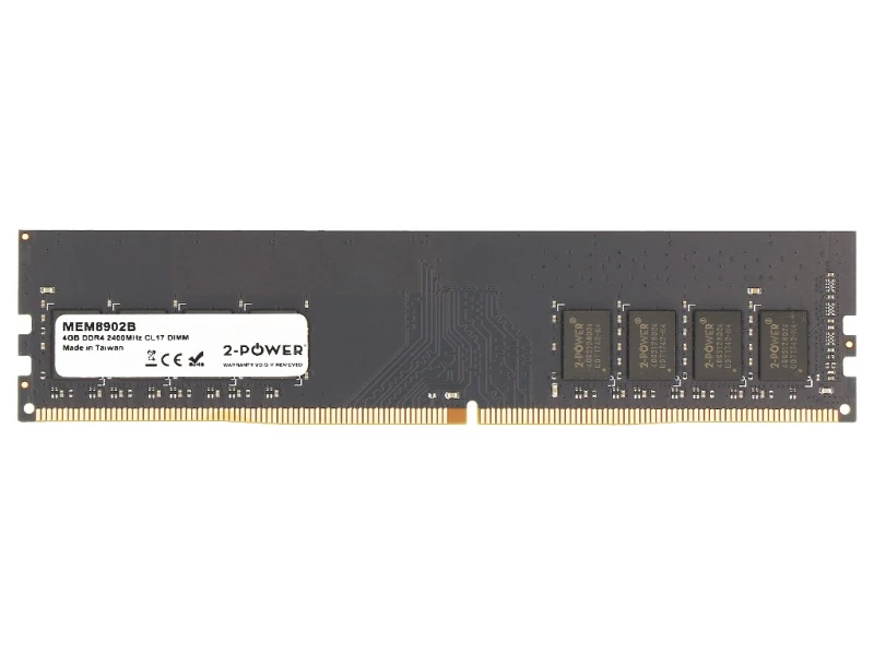 Image of 2-Power 4GB DDR4 2400MHz CL17 DIMM Memory