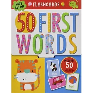 Image of First 50 Words Flashcards Novelty book 2018