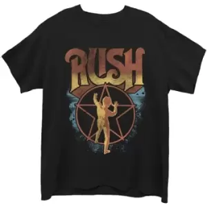 Image of Rush - Starman Unisex X-Large T-Shirt - Black