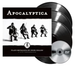 Image of Plays Metallica By Four Cellos A Live Performance by Apocalyptica Vinyl Album
