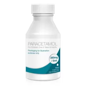 Image of Paracetamol 250mg/5ml Oral Suspension 6 Years+ Sugar Free