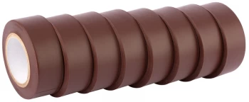 Image of DRAPER Expert 8 x 10M x 19mm Brown Insulation Tape to BSEN60454/Type2 90085