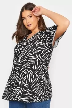 Image of Animal Print Swing Top